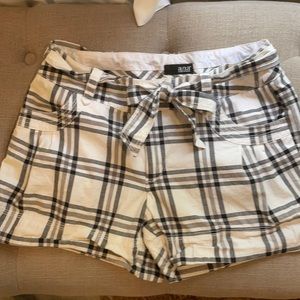 Plaid shorts